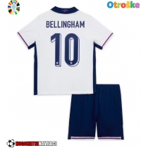 Otroške Nogometnih dresov Anglija Jude Bellingham #10 Domači EP 2024 Kratki rokavi (+ hlače)